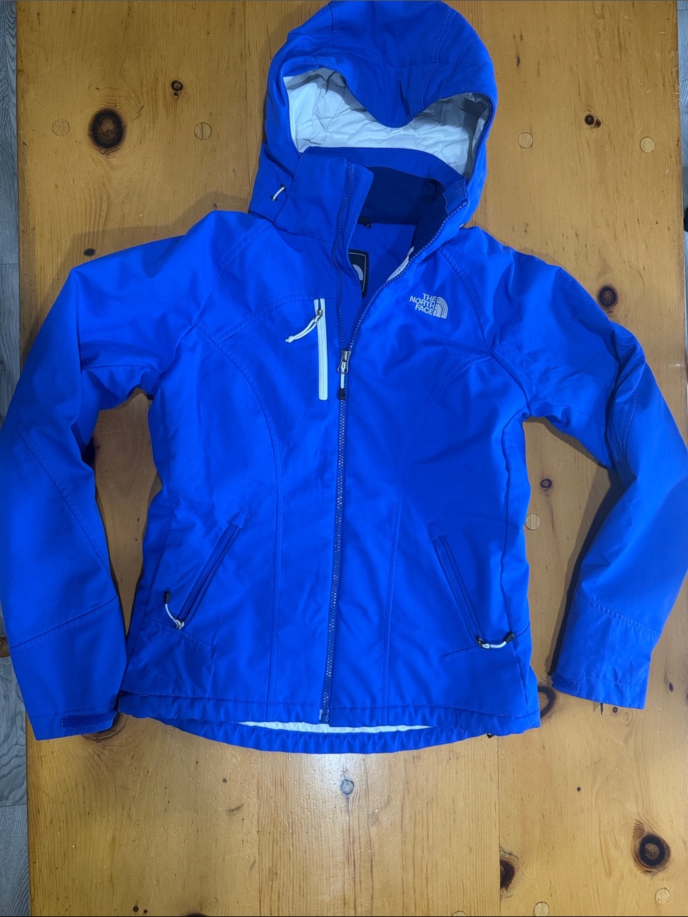 The North Face womans Hooded Rain Jacket